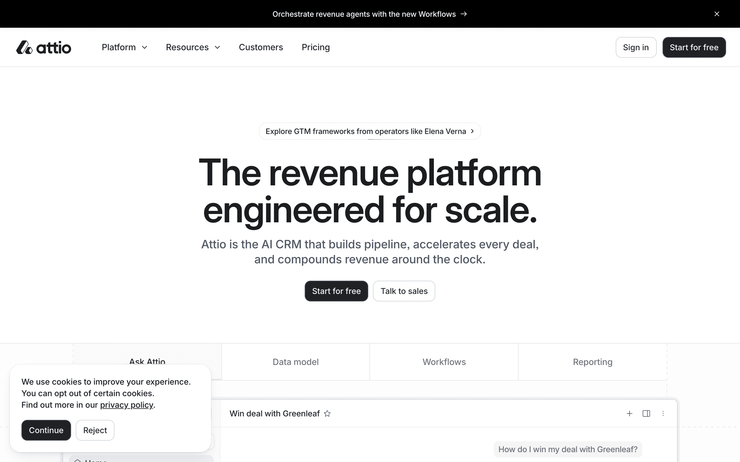 Attio screenshot 1