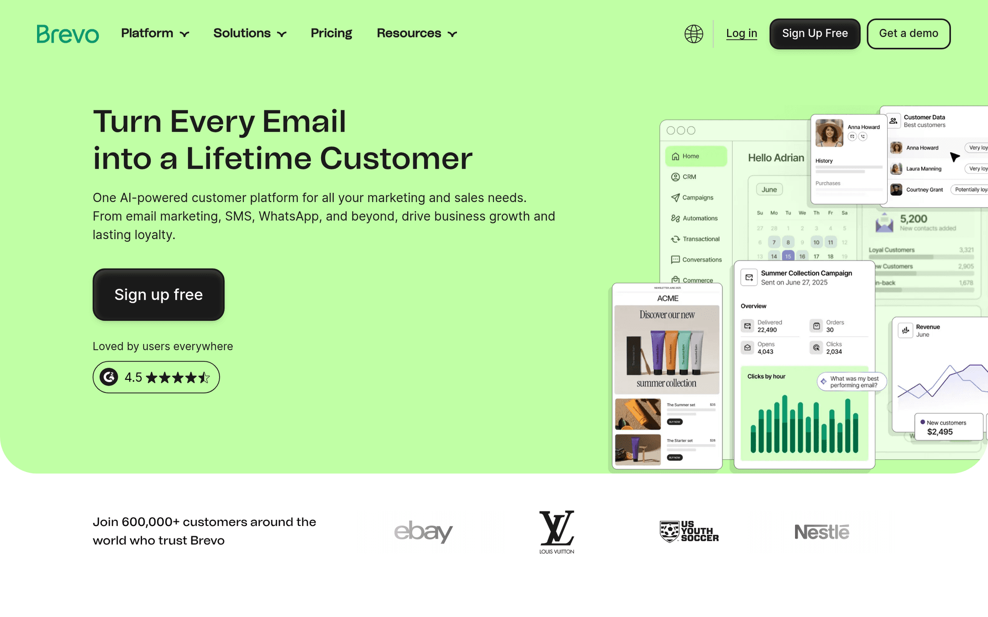Brevo (ex-Sendinblue) screenshot
