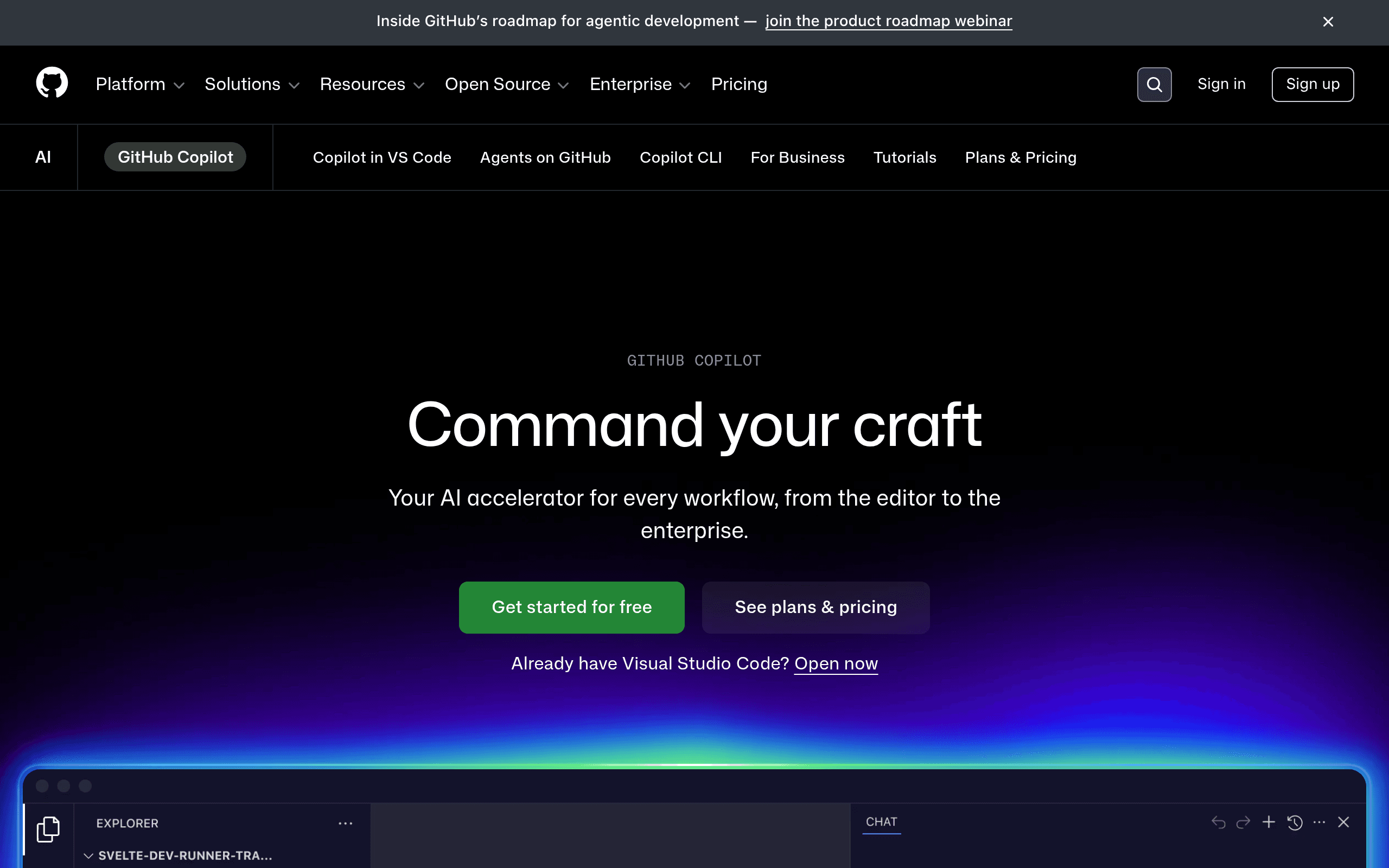 GitHub Copilot Free screenshot