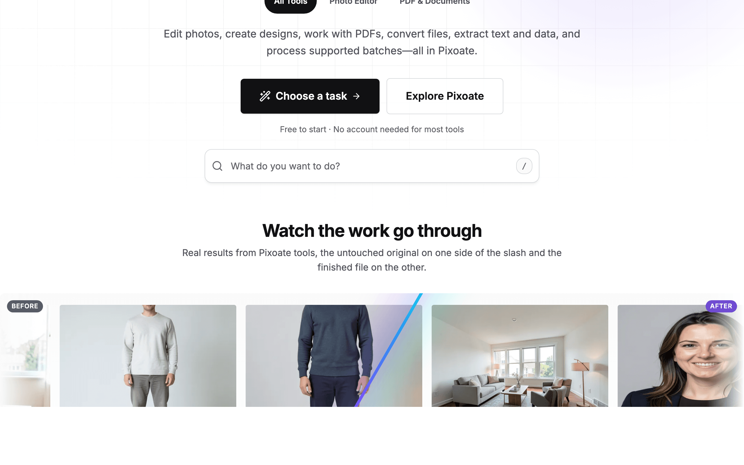 Pixoate screenshot 1
