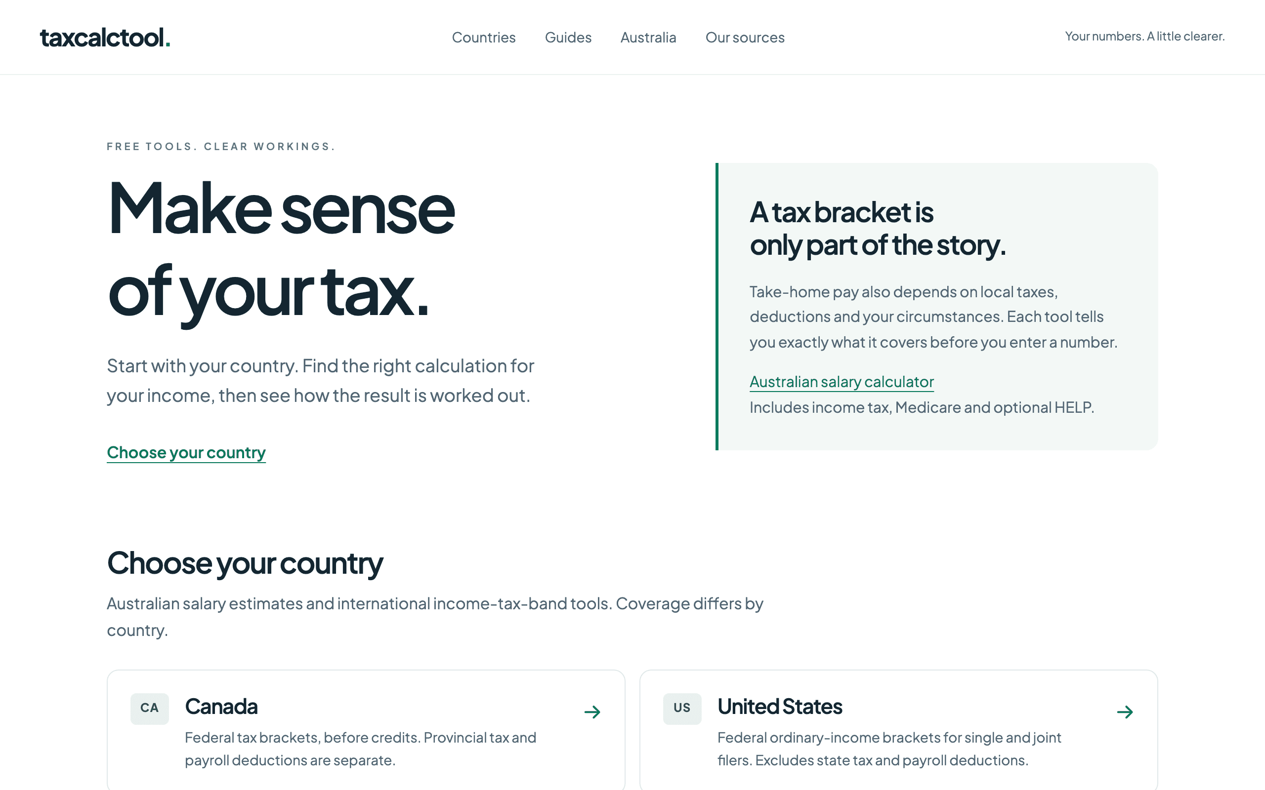 TaxCalcTool screenshot 1