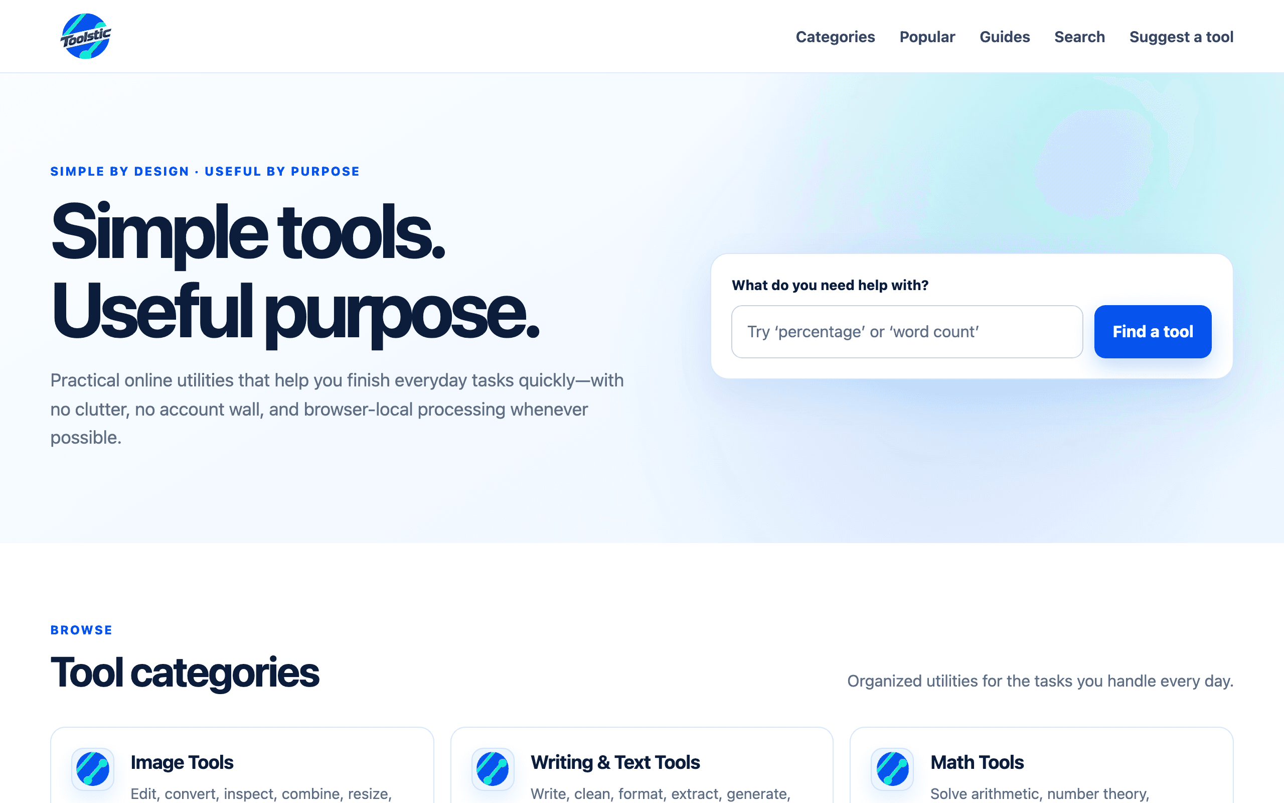 Toolstic screenshot 1