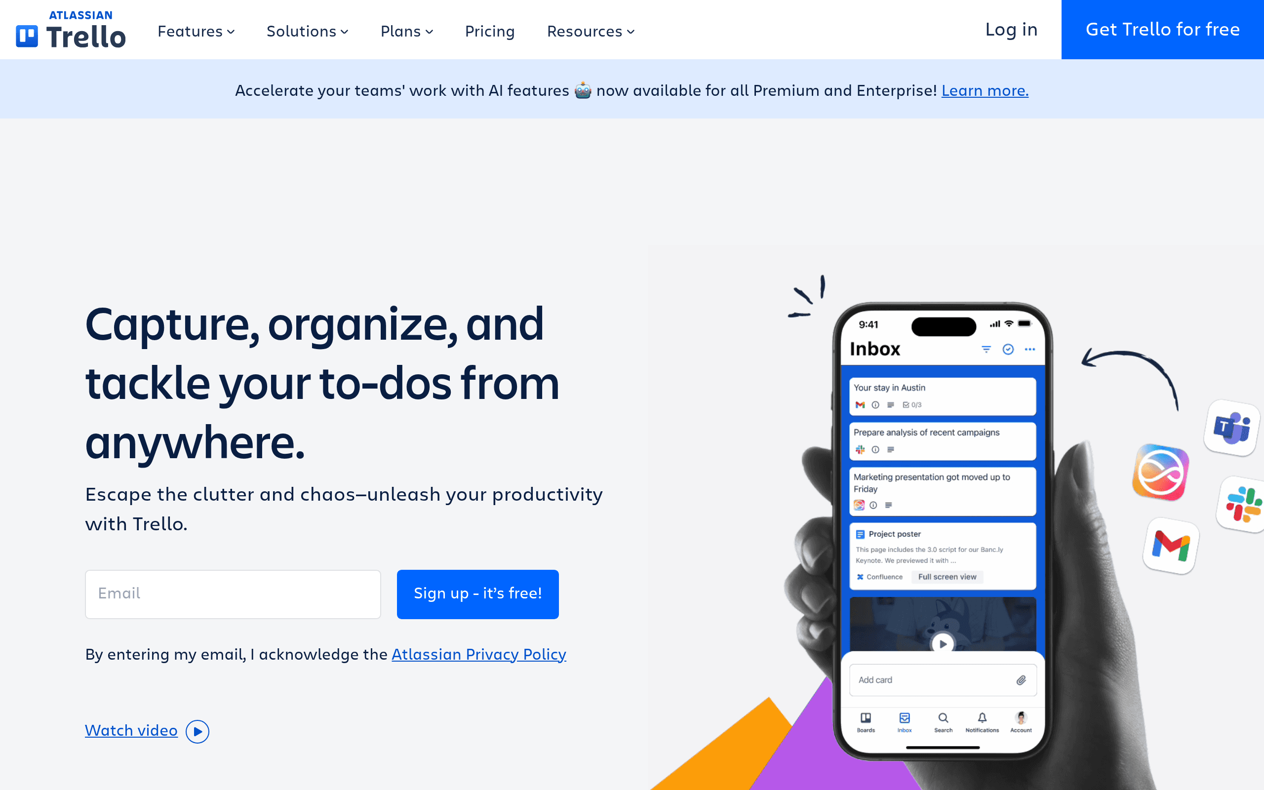 Trello screenshot