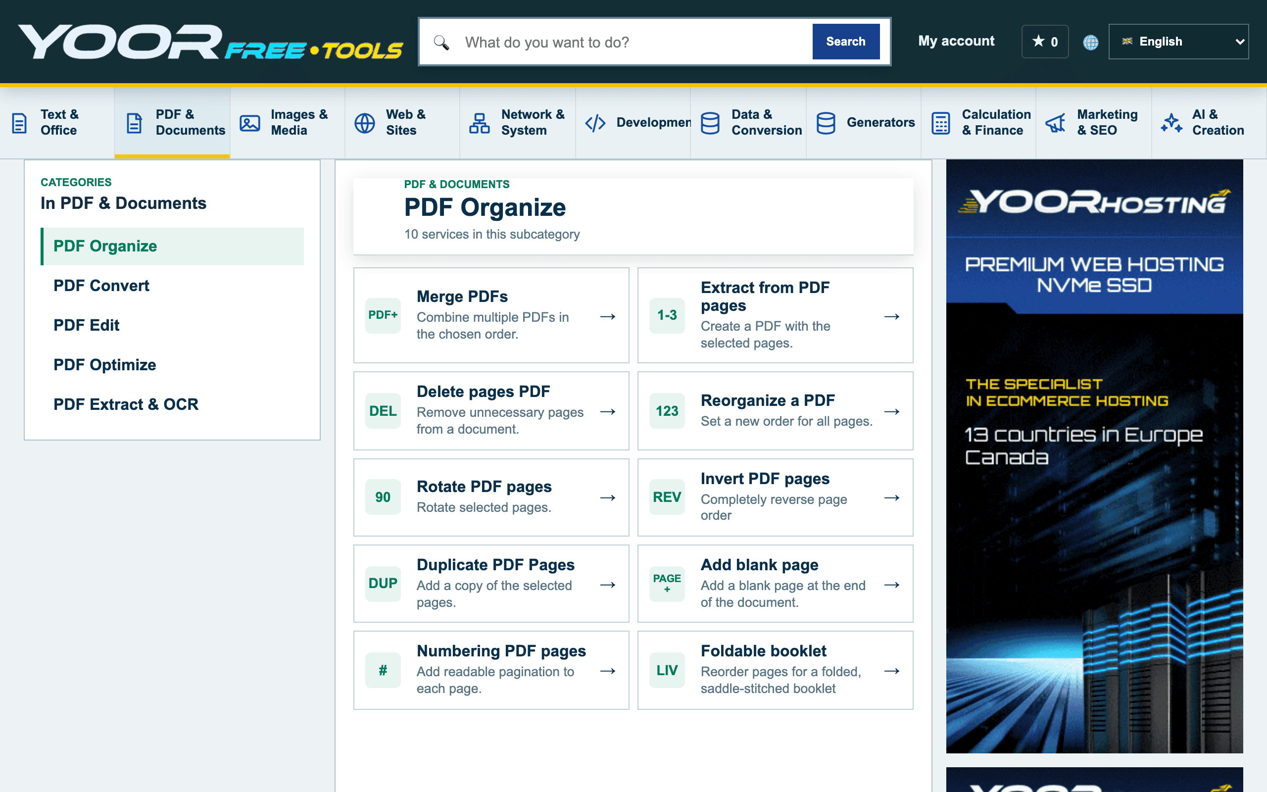 YOORfreeTools screenshot 1